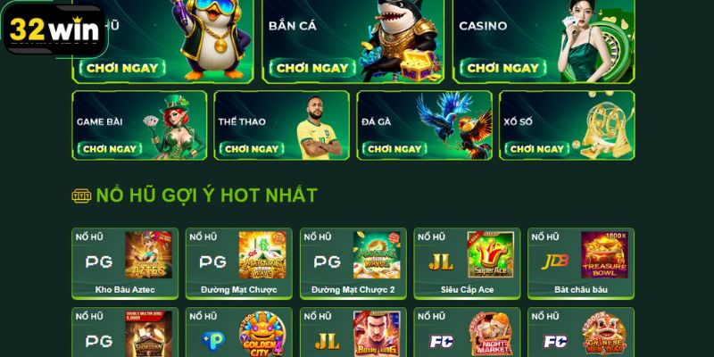 Giới Thiệu 32WIN – Tổng Quan Nền Tảng Giải Trí Trực Tuyến - LUCKYKIVO88.FIT