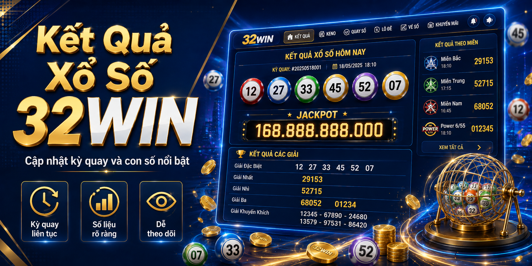 Xổ Số 32Win - Tổng Quan Sảnh Chơi, Cách Tham Gia - LUCKYKIVO88.FIT