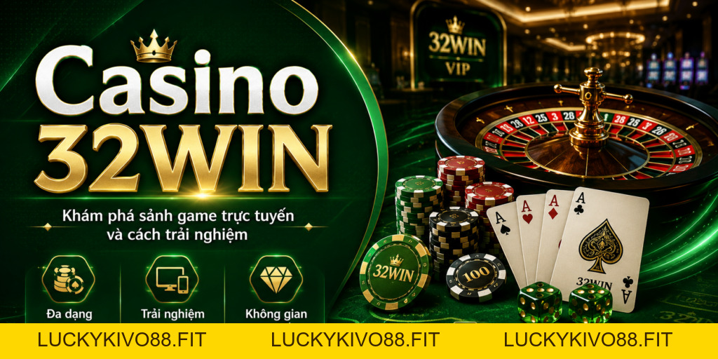 Casino 32Win - Khám Phá Sòng Bài Trực Tuyến #1 Châu Á - LUCKYKIVO88.FIT