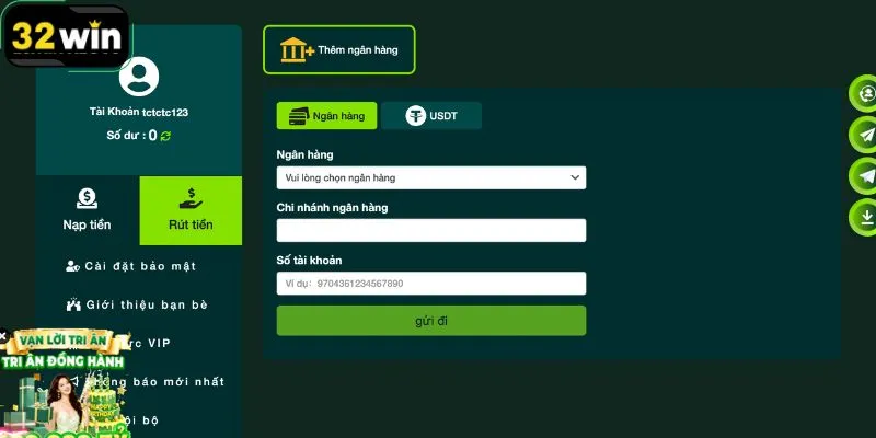Rút Tiền 32WIN Nhanh Chóng Và An Toàn Trong Vài Bước - LUCKYKIVO88.FIT