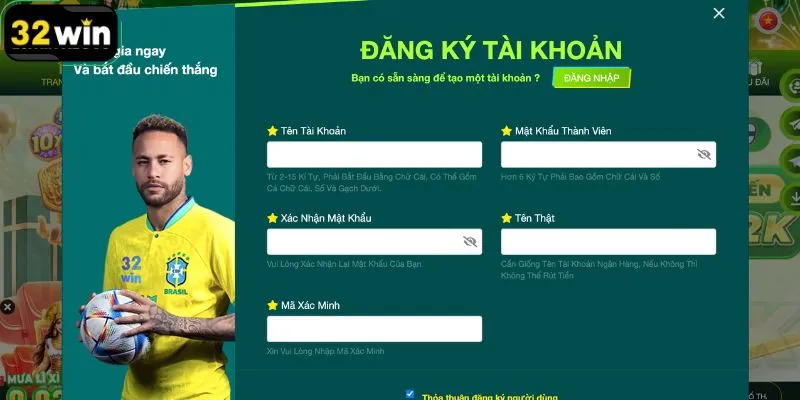 Đăng Ký 32WIN: Hướng Dẫn Tạo Tài Khoản Từng Bước - LUCKYKIVO88.FIT
