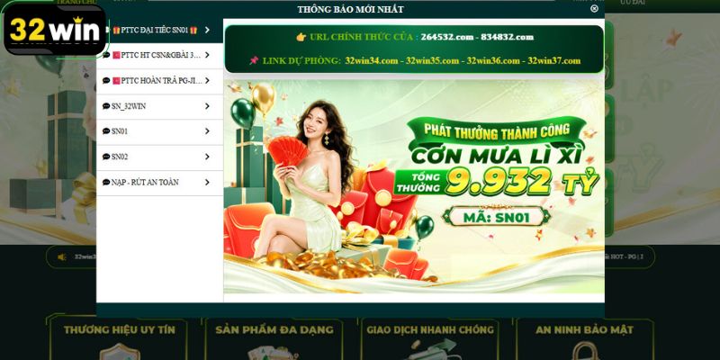 Giới Thiệu 32WIN – Tổng Quan Nền Tảng Giải Trí Trực Tuyến - LUCKYKIVO88.FIT