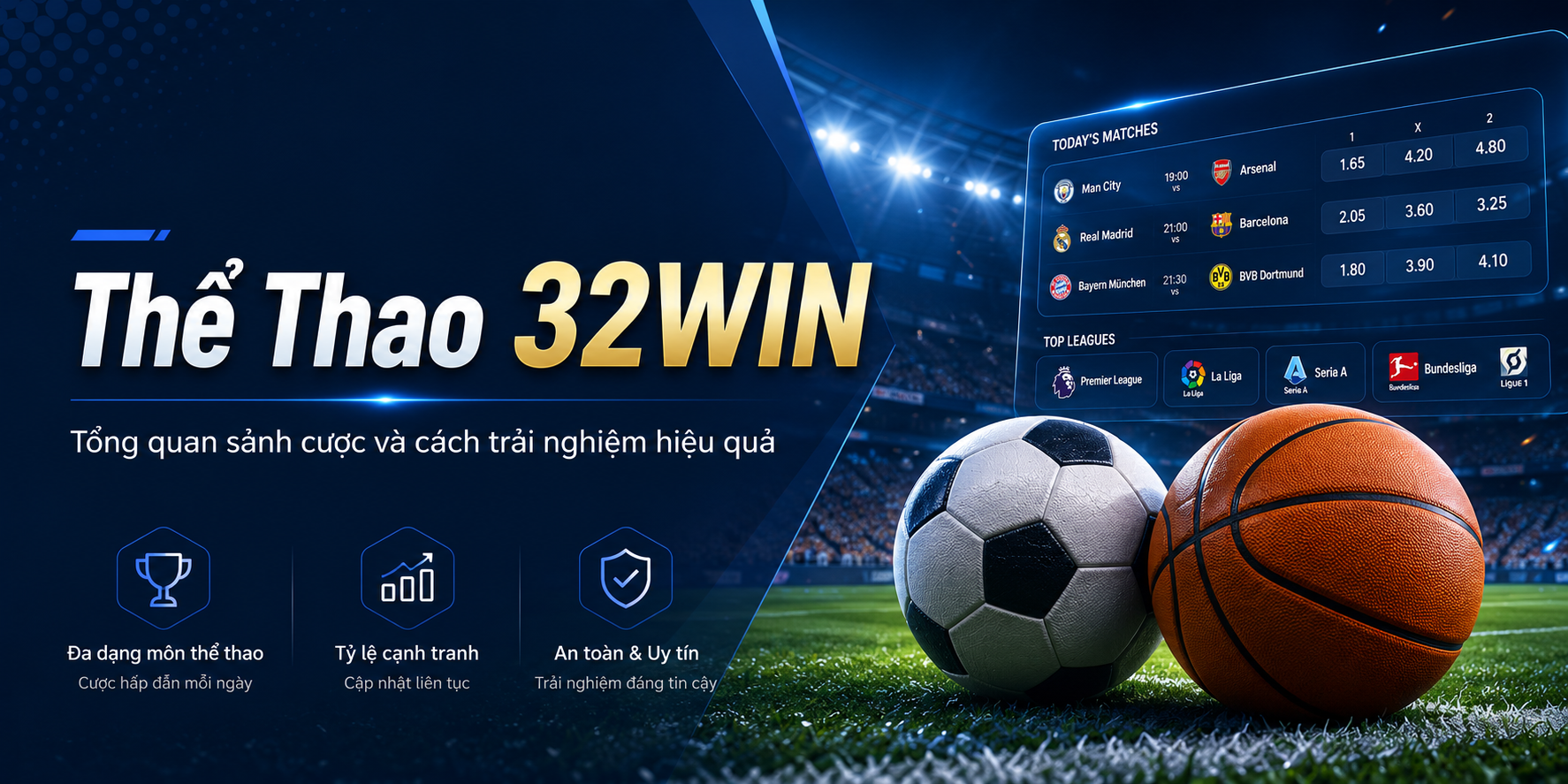 Thể Thao 32Win - Tổng Quan Sảnh Cược Và Cá Cược Hiệu Quả - LUCKYKIVO88.FIT